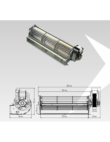 VENTILADOR TANGENCIAL TRIAL THS27B